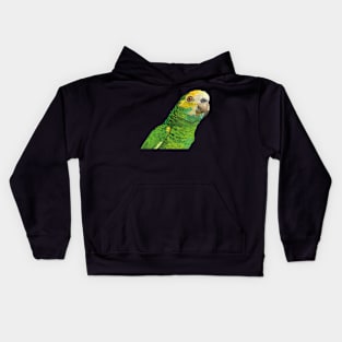 Amazona barbadensis Kids Hoodie